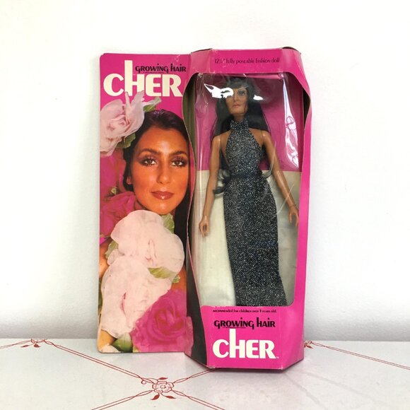 Vintage 1976 "Growing Hair Cher" Doll - by Mego - Picture 6 of 10